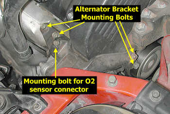 Alternator bracket