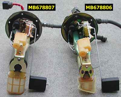 Fuel pump assembly comparison 4