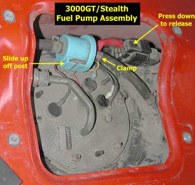 Fuel pump voltage check pic 1