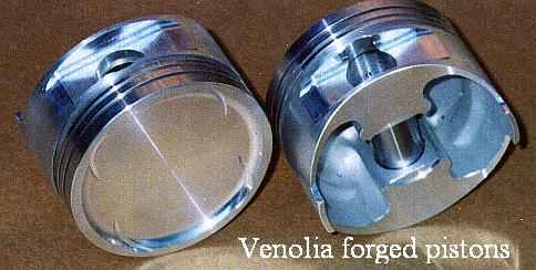 Venolia pistons top/bottom