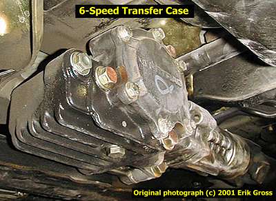 6-speed transfer case